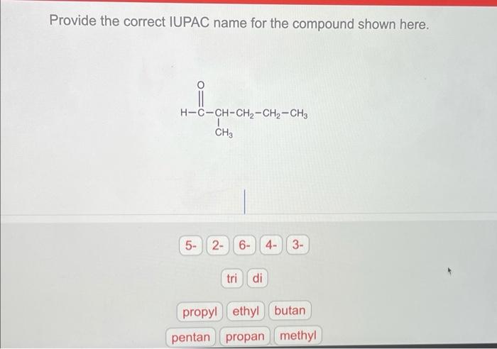 Provide the correct common name for the compound shown here